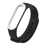 Al?a de pulso Strap substitui??o de dois silicone para Para Xiaomi Mi Band 3