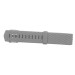 Alça De Banda De Pulso De Gel De Silicone 3D + Fivela Para Fitbit Charge 2 Pulseira Cinza