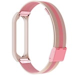 Alça de pulso Buckle relógio inteligente de substituição pulseira de aço inoxidável para Xiaomi Mi Banda 4 Watch Band