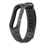 Alça de pulso camuflagem substituição Pulseira Band para Xiaomi Mi Band 2