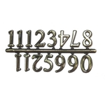 Algarismo e Números Arábico 1,6cm Gigante Ouro - Uniart