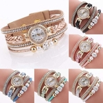 Alta Qualidade Bonito Mulheres Moda Pulseira Relógio Ladies Watch Casual Rodada Analógico De Pulso De Quartzo Pulseira Relógio Para As Mulheres Relógio