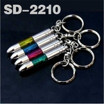 Alta qualidade SD-2210 Car Anti Static Keychain Auto Touch Pen Keyring Anti-Static Discharger Key Ring Static-Free Key chain