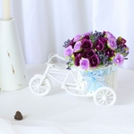 Amyove Lovely gift Flor artificial e triciclo Bonsai para Home Dinning ornamento Tabela