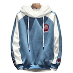 REM Homens Campus Casual Brasão solto velo Hoodeid de mangas compridas letras impressas Sweater Fashion hoodies and sweatshirts