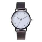 Amyove Lovely gift Moda Simples Design exclusivo Aço Assistir Belt com malha Strap liga das senhoras relógio de quartzo