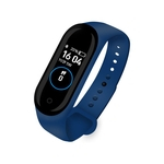 Amyove M4 Inteligente da banda pulseira de Fitness Rastreador Heart Rate Mensagens de pressão arterial Reminder Cor Esporte Tela Pulseira