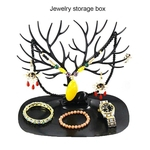 Antlers ¨¢rvore colar brincos pulseira pulseira Display Stand