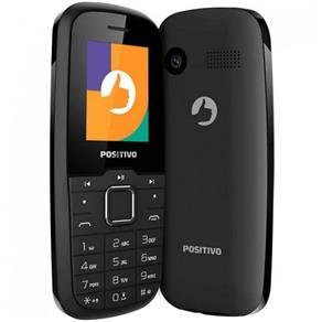 Aparelho Celular Positivo P26 Dual Chip Tela 1.8" Preto