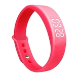 Aplicar Silicone Pulseira15 Smart Smart Lembrete de acompanhamento da saúde Smartband 3D