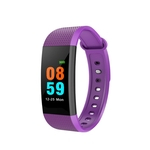 Aplicar5 Pulseira inteligente de ecrã a cores de monitoramento da freqüência cardíaca Smartwatch impermeável