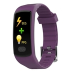 Aplicar6 Pulseira inteligente de ecrã a cores de monitoramento da freqüência cardíaca Smartwatch impermeável