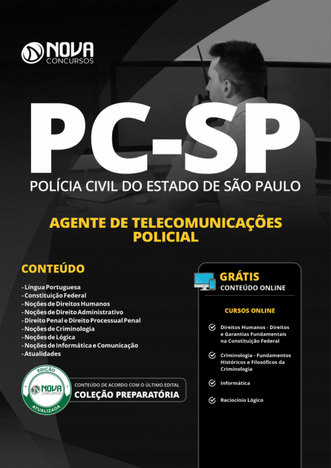 Apostila Pc-Sp 2019 - Agente de Telecomunicações Policial