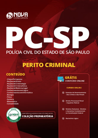 Apostila Pc-Sp 2019 - Perito Criminal