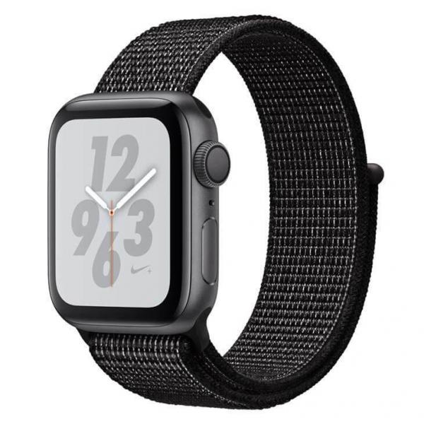 Apple Watch Nike+, 40 Mm, Alumínio Cinza Espacial, Pulseira Esportiva Nike Loop Preta e Fecho Ajustável - MU7G2BZ/A