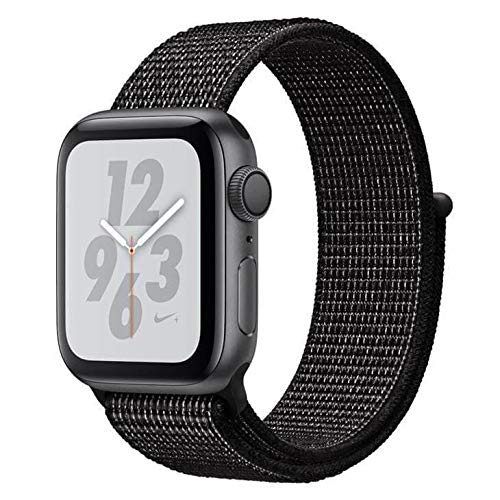 Apple Watch Nike+, 40 Mm, Alumínio Cinza Espacial, Pulseira Esportiva Nike Loop Preta e Fecho Ajustável - Mu7g2bz/a