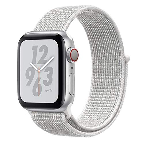 Apple Watch Nike+ Cellular, 40 Mm, Alumínio Prata, Pulseira Esportiva Nike Loop Prata e Fecho Ajustável - Mtxf2bz/a