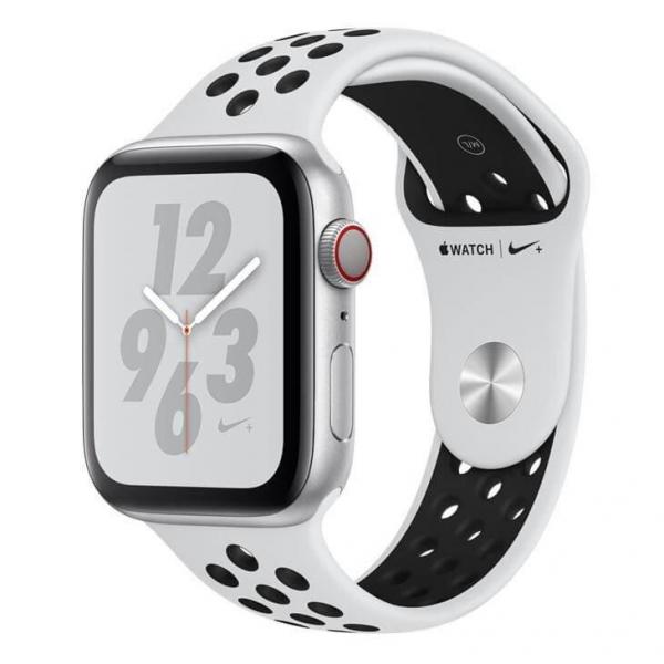 Apple Watch Nike+ Cellular, 40 Mm, Alumínio Prata, Pulseira Esportiva Nike Preto/Cinza e Fecho Clássico - MTX62BZ/A