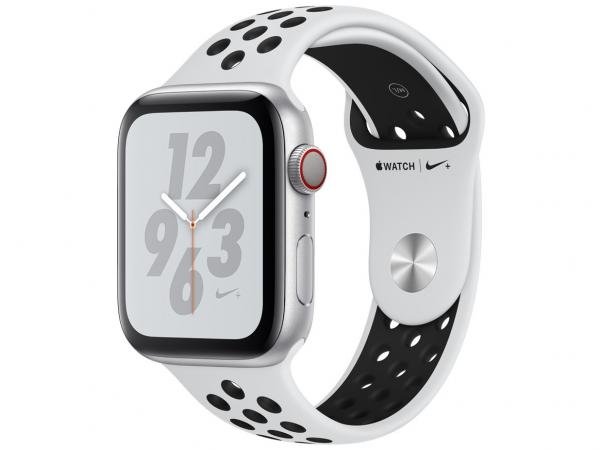 Apple Watch Nike+ Series 4 44mm GPS + Cellular - Wi-Fi Bluetooth Pulseira Esportiva 16GB