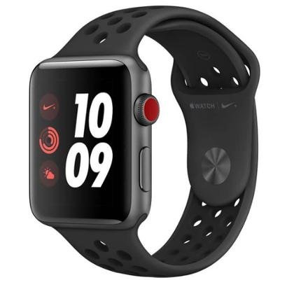 Apple Watch Nike+ Series 3 Cellu + GPS 42 Mm Alumínio Espacial Puls Esportiva Nike