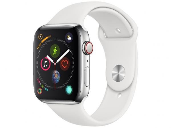 Apple Watch Series 4 44mm GPS + Cellular Wi-Fi - Bluetooth Pulseira Esportiva 16GB