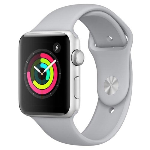 Apple Watch Series 3, 42 Mm, Alumínio Prata, Pulseira Esportiva Névoa e Fecho Clássico - Mtf22bz/A