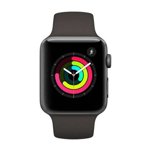 Apple Watch Series 3 42Mm Pulseira Esportiva Mtf32lla Preto