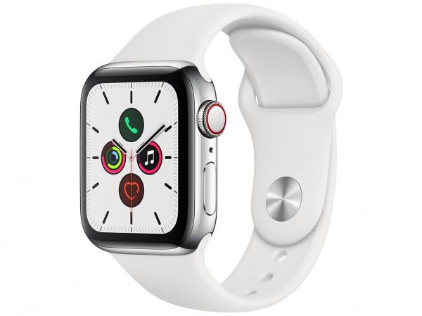 Apple Watch Series 5 40mm GPS + Celullar - Wi-Fi Bluetooth Esportiva 32GB Resistente à Água