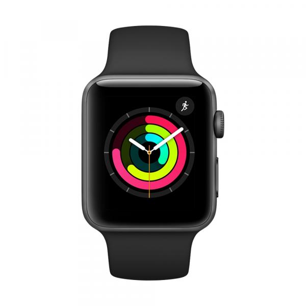 Apple Watch Series 3 (GPS) - 42mm - Caixa Cinza-espacial com Pulseira Esportiva