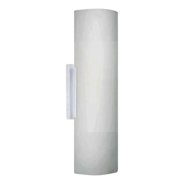 Arandela Taschibra Embaú 30cm Branco Vidro Fosco