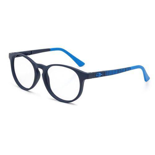 ARMAÇÃO OCULOS GRAU INFANTIL MORMAII OLLIE NXT M6064K8350 AZUL FOSCO - Mormaii