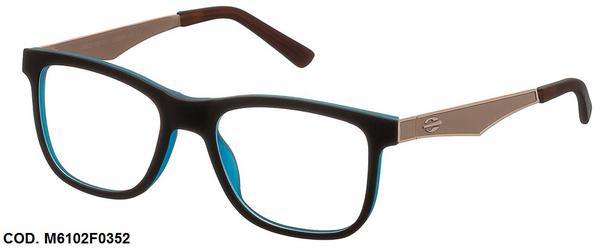 Armação Oculos Grau Mormaii M6102f0354 Preto Azul