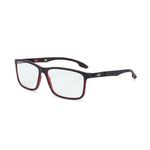 Armação Oculos Grau Mormaii Prana M6044aca55 Fosco Preto Vermelho