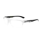 Armação Para Oculos De Grau Mormaii Ventus Cod. 127041456 - Transparente Com Hastes Em Cinza E Preto