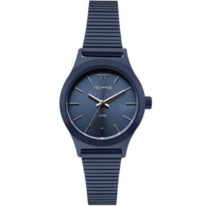 Aro Technos Feminino Azul Coleção Crystal - 2035MMI/4A 2035MMI/4A