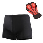 Arsuxeo homens ciclismo roupa interior respirável gel 3d acolchoado bicicleta shorts da bicicleta mtb