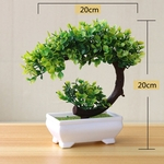 Artificial Bonsai Planta para jantar home-Tabela do escritório Decoração