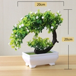 Artificial Bonsai Planta para jantar home-Tabela do escritório Decoração