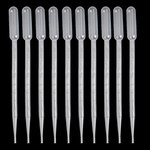 As Pipetas Graduadas Transferência De 50pcs 5ml Graduaram O Conta-gotas Plástico De 1ml