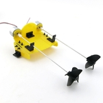 Assembléia Toy Scientific DIY com controle remoto plástico Navio Acessório para adolescente presente de Natal Adulto