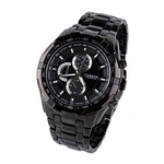 Assista Curren Stylish Chronometer Veja com Faixa Hour Marks, Men relógio de pulso