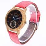 Assista Doce Cor masculino e feminino Strap rel¨®gio de pulso