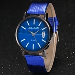 Assista Doce Cor masculino e feminino Strap rel¨®gio de pulso