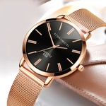 Fashion Watch Women Mesh Stainless Steel Bracelet Casual Quartz Wrist Watch
