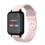 B57 Mulheres Homens de Fitness Rastreador inteligente relógios impermeável Sport para o telefone IOS Android Funções Pressão Smartwatch Heart Rate Monitor de sangue