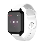 B57 Mulheres Homens de Fitness Rastreador inteligente relógios impermeável Sport para o telefone IOS Android Funções Pressão Smartwatch Heart Rate Monitor de sangue