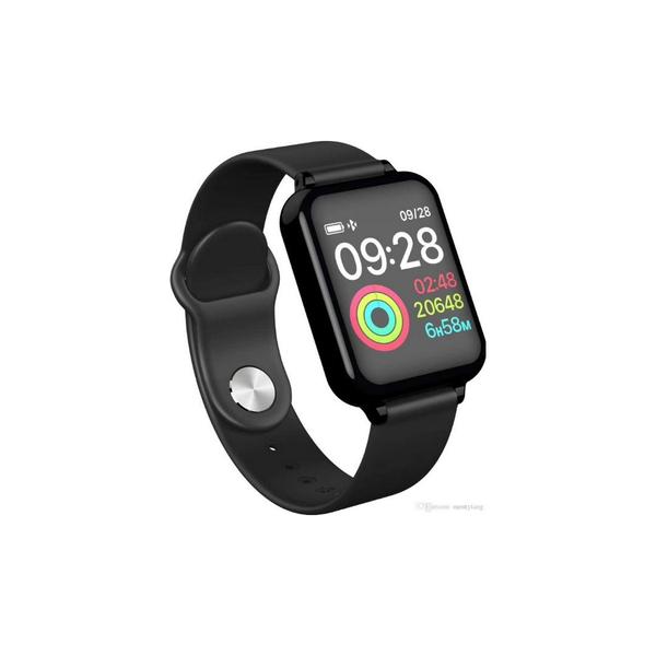 B57 Relógio Inteligente Monitor Cardíaco Hero Band 3 Pressão Sangue SmartWatch IOS Android - Preto - Smart Bracelet
