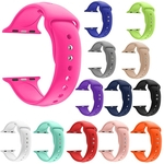 Bandas de silicone Pulseira Banda Strap desportivo Para Apple Watch iWatch Series 1/2/3