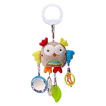 Bebê Windbell dos desenhos animados Stroller animal Pendurar Sino recém-nascido Wind Chime Comfort Plush Toy