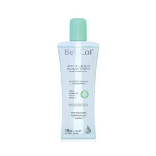 Bel Col Acqua Micelar Aminoderme Solução de Limpeza 198 Ml